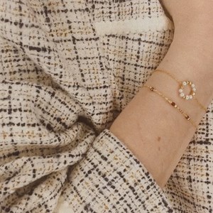 Bracelet pierres naissance - janvier