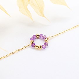 Bracelet pierres naissance - février
