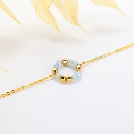 Bracelet pierres naissance - mars