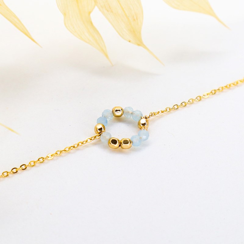 Axelle Joly - Bracelet pierres naissance - mars