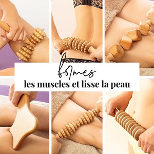 Kit de massage masseur madérotherapie