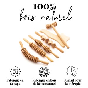 Kit de massage masseur madérotherapie