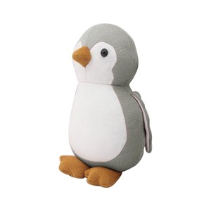Boîte à musique en coton jersey pingouin