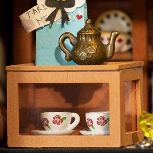 Maquette 3d - salon de thé