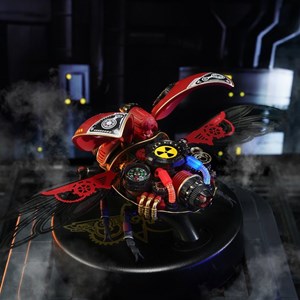 Maquette 3d - coccinelle mécanique