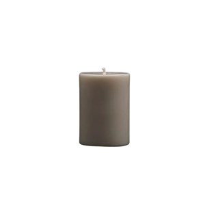 Bougie pilier modèle bambou 8 x 5,8 cm