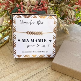 Bracelet annonce mamie