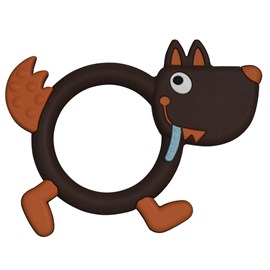 Hochet silicone louloup