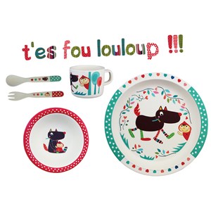 Coffret louloup mat set de 5 pieces