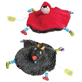 Doudou musical chaperon loup