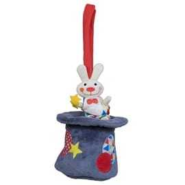 Ernesto boîte à musique lapin chapeau