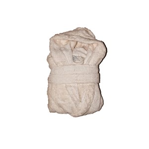 Peignoir en coton bio enfant, coloris na