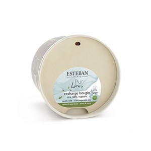 Recharge bougie grand format pur lin 450