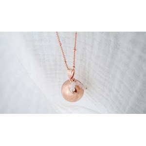 Bola or rose perles lithothérapie