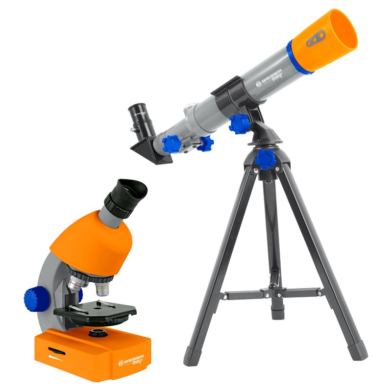 Bresser - Kit microscope et télescope pour enfant