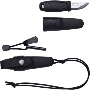 Couteau de survie mora eldris fire starter noir