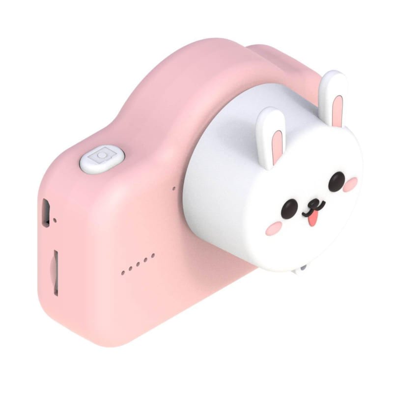MILFECH Appareil Photo Instantané Enfant Rose - 1080p, Écran 2.4", Impression 1s, Carte 32Go + 5 Rouleaux + Stylos & Autocollants - Cadeau Fille 3-12 Ans