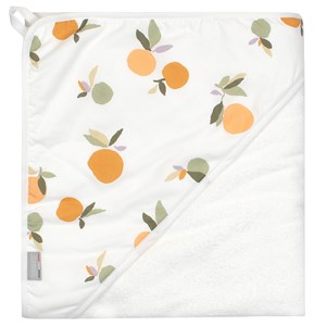 Grande cape de bain en coton et bambou