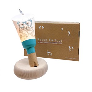 Lampe enfant ours à lunettes