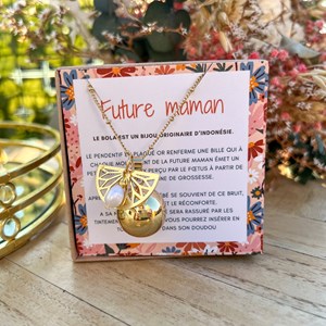 Bola de grossesse bohème perle