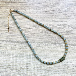 Collier jane labradorite et hématites