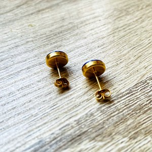 Puces billie onyx noir or