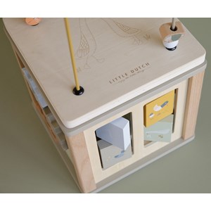 Cube d'activités en bois little goose
