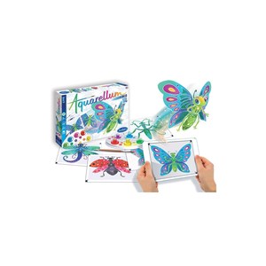 Aquarellum live animé en 3d : insectes