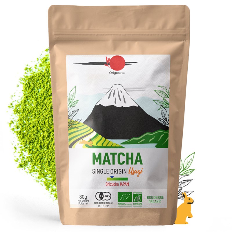 Matcha bio du japon - usagi - 80g