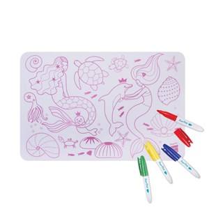 Set en silicone à colorier réversib