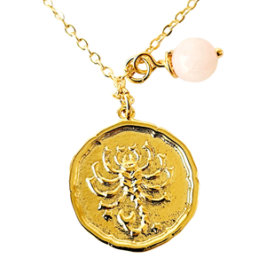 Collier signe du zodiaque : scorpion