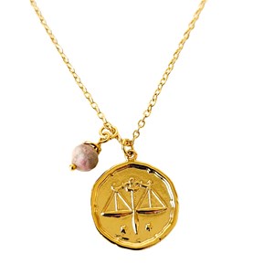 Collier signe du zodiaque : balance