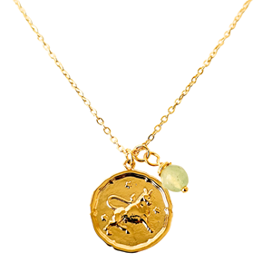 Collier signe du zodiaque : taureau