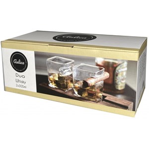 Duo whisky deux verres support bois 4 glaçons pierre céramique