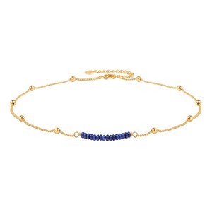 Collier ras de cou lapis lazuli