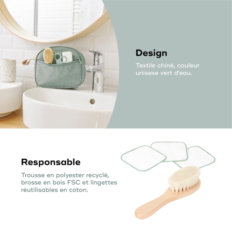 Trousse de soin bébé, set 10 accessoires (Babymoov) - Image 3
