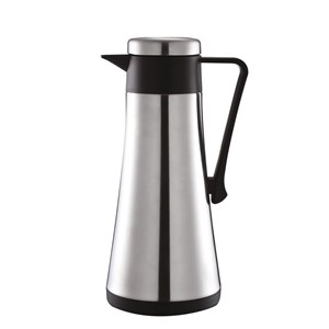 Cafetière isotherme inox et noir 1l