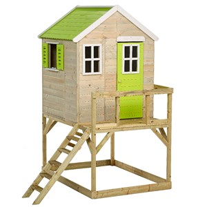 Maison de jardin enfant avec plateforme