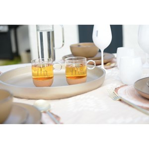 Mug en verre fond liège \&nbsp;mr\&nbsp;