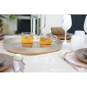 Mug en verre fond liège \&nbsp;mrs\&nbsp;