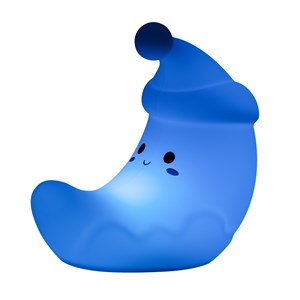 Veilleuse lune blanche avec télécomman