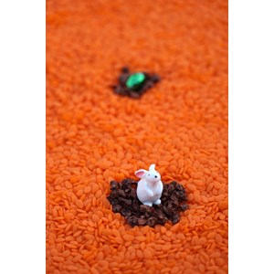 Bouteille sensorielle sound lapin