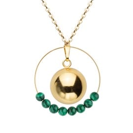 Bola de grossesse et malachite