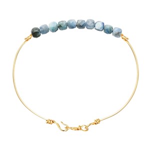 Bracelet cyanite & or (s)