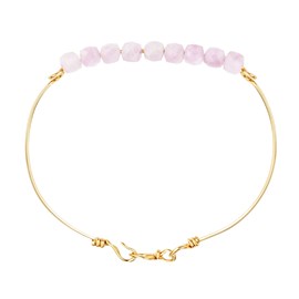 Bracelet kunzite & or (xs)