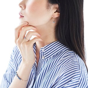 Bague cyanite & or 14k gold-filled (50)