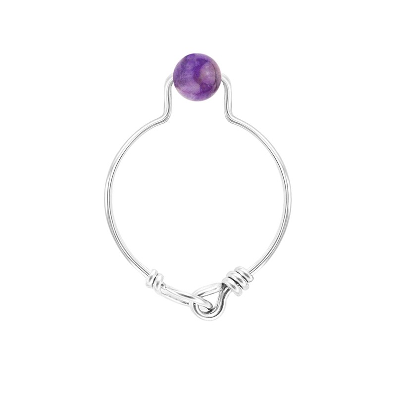 Maison Mutel - Bague améthyste & argent 925 (50)