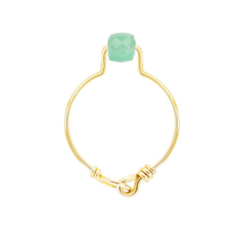 Maison Mutel - Bague aventurine & or (54)