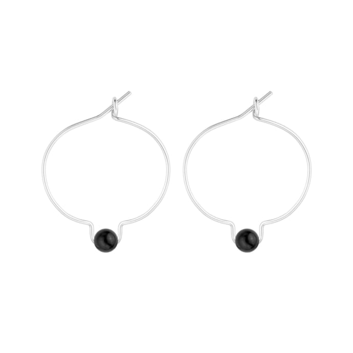 Boucles D'oreilles Tourmaline Verte-orange 20x16mm - Argent 925, Fabrication Française