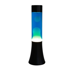 Lampe à lave en verre bluefire